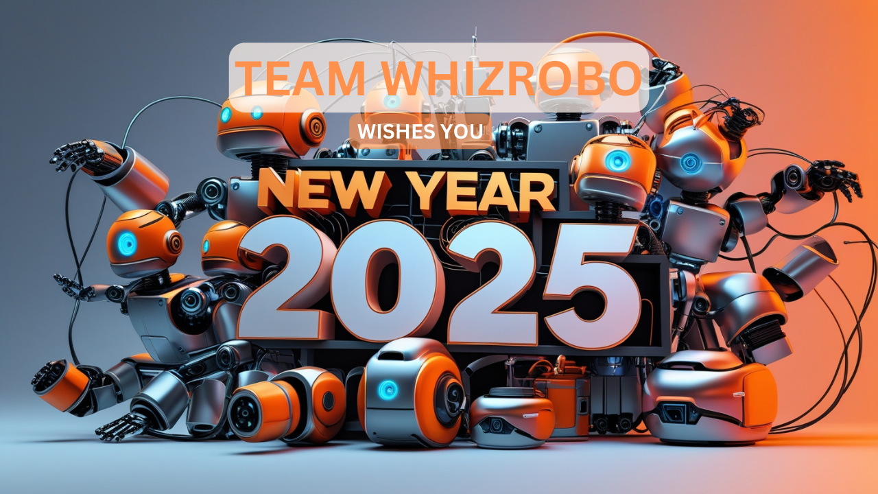 Happy New Year 2025: Powering Your Brain for a Brighter Future – New Year Message by WhizRobo